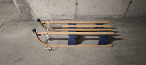 Slittino legno richiudibile - slittino,