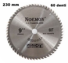 Disco taglio legno 230mm - 230mm, in