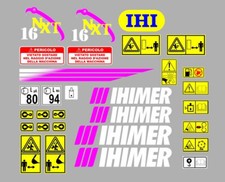 ihimer IHImer 16 nxt decalcomanie adesivi kit completo