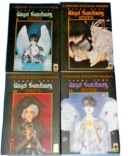 Angel Sanctuary Gold Deluxe  n. 8, 9, 10, 11