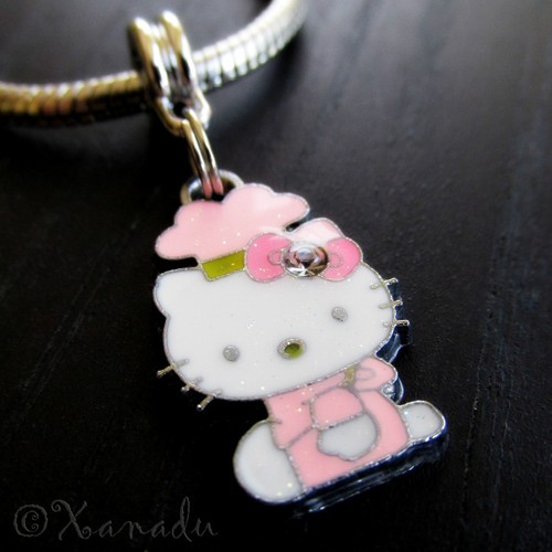 Charm europeo rosa - , hello
