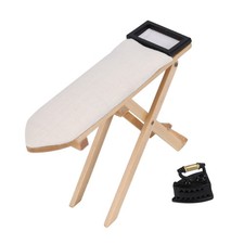 Carino scala 1:12 Set da stiro per casa di bambole in miniatura I5H38410