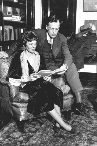 Amelia earhart and husband - amelia,