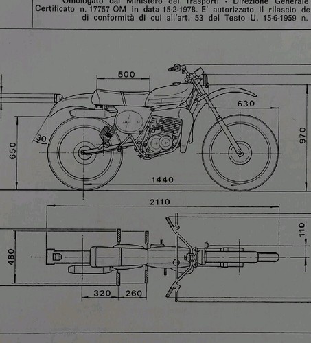 Ancillotti 250 1978 - 250, scheda