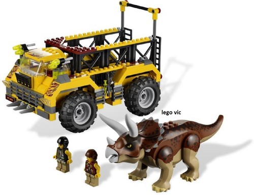 Lego 5885 dino - dino, triceratops