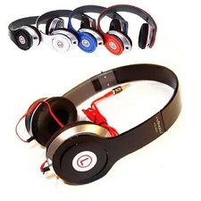 CUFFIE AURICOLARI STEREO PER PC SMARTPHONE MP3 SAMSUNG HUAWEI IPHONE CON FILO