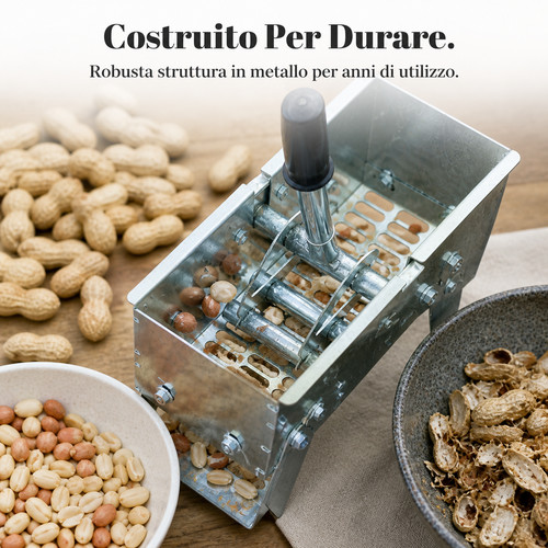 Sgusciatrice manuale per