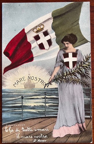 Cartolina militare marina - cartolina, militare-marina