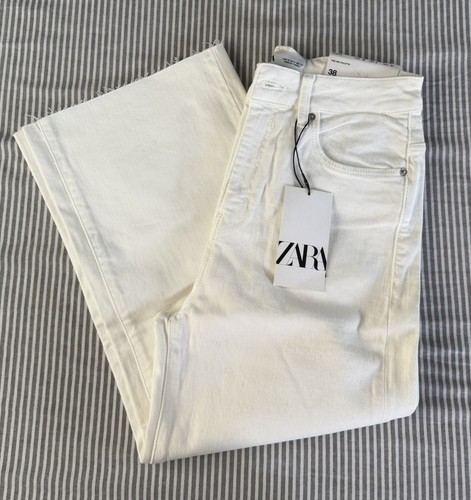 Jeans zara off white culotte - jeans,