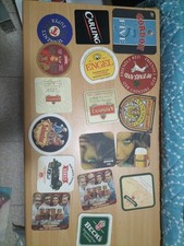 17 sottobicchieri di birra Vintage 