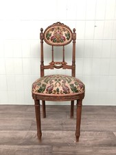 Sedia In Legno Di Faggio Intagliato In Stile Luigi XVI, Primi ‘900