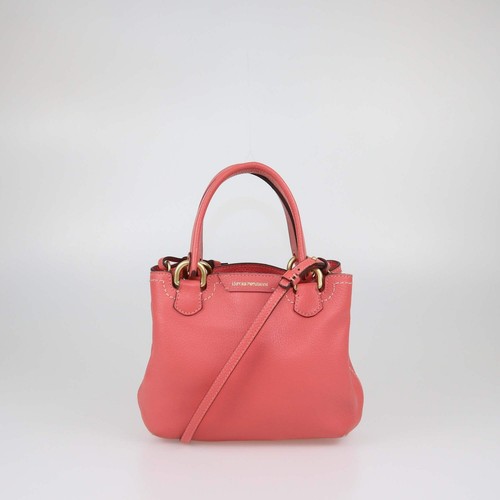 Borsa piccola pelle rosa - pelle,