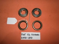 2X CUSCINETTI RUOTA POSTERIORE FIAT 126 PERSONAL FSM 600D 850 802464 52X15X25mm