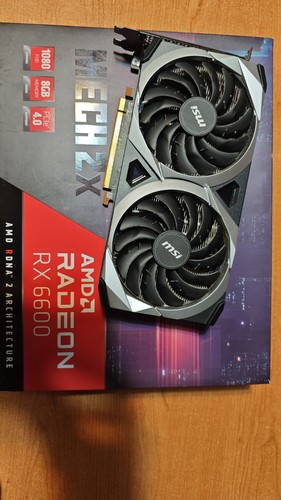 Msi radeon 6600 mech - msi, 2x
