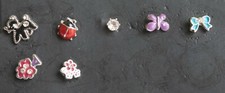 SET of 7 Ladybug Butterfly