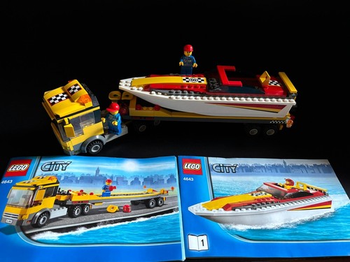 Lego city 4643 - city, boat
