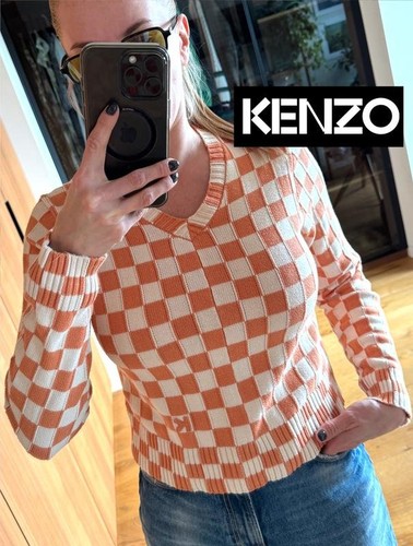 Maglione donna kenzo - donna, arancione