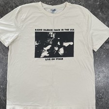 MAGLIA BRANDY MELVILLE JOHN GALT RADIO SILENCE LIVE ON STAGE USA CREMA UOMO M