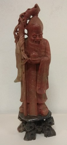 Statua cinese antica giada - statua,