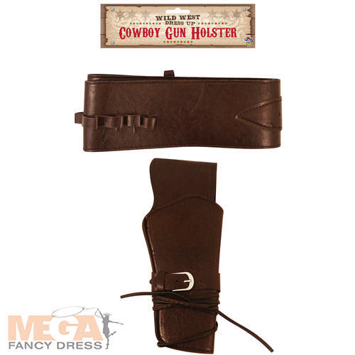 Fondina pistola cowboy adulto