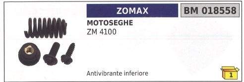 Antivibrante inferiore zomax - antivibrante,