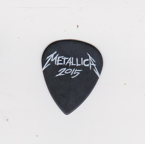Metallica tour guitar pick - metallica,