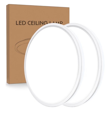 Confezione plafoniere led da - confezione, 2