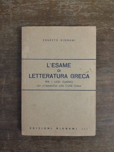 Esame letteratura greca - l'esame,