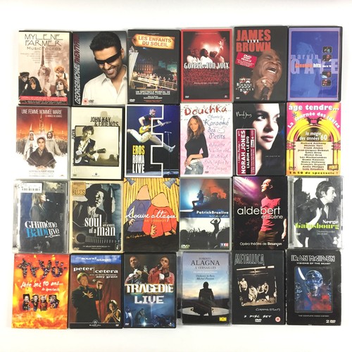 Lot dvd musicaux concert - lot,