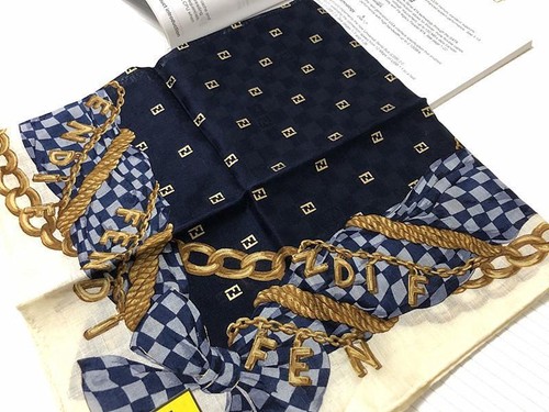 Sciarpa fendi nastro quadri - fendi, a