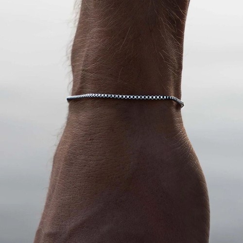 Bracciale catena scatola