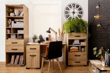 Libreria moderna con cassetti