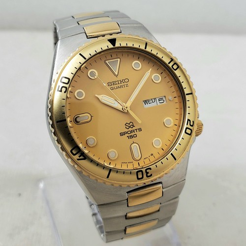 Rare vintage seiko - sq, sports