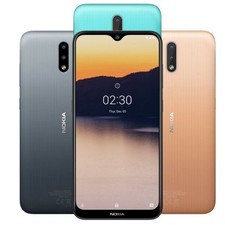 Smartphone Nokia 2.3 32 GB Dual Sim nero sabbia ciano 6,2" Android 4G A++ immacolato