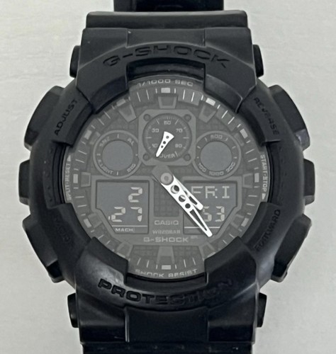 Shock 100 casio nero - ga-100,