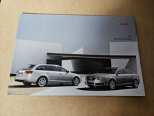 Audi A6 Brochure In Lingua Italiana 11/2004