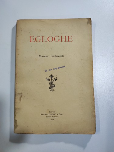 Egloghe massimo bontempelli - egloghe,
