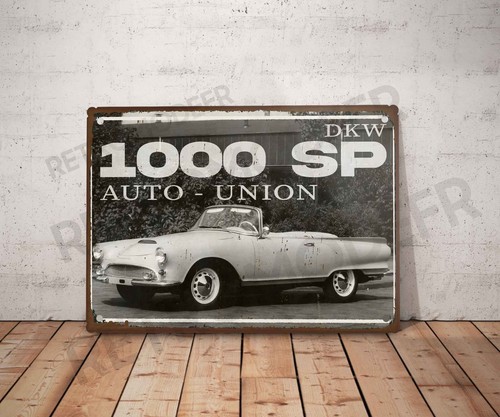 Plaque métal vintage dkw - , auto