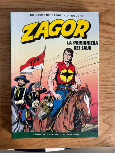 Zagor prigioniera dei sak - zagor,
