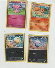 Lot 4 cartes POKEMON