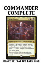 Edgar Markov VAMPIRE TRIBAL Magic MTG Mazzo Comandante Personalizzato *NO COMMANDER CARD*