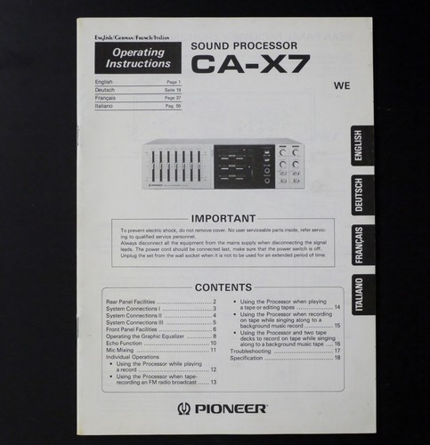 Originale pioneer sound - pioneer,