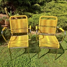 Coppia Sedie Vintage Spaghetti