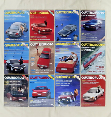 Rivista quattroruote annata - rivista,
