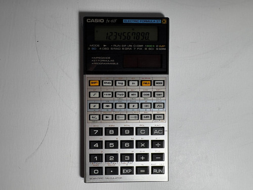 Casio 61f calcolatrice - casio, fx-61f