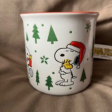 Tazza Mug Natale Ufficiale Snoopy Peanuts Nuova Snoopy Hugging Woodstock Be Jolly