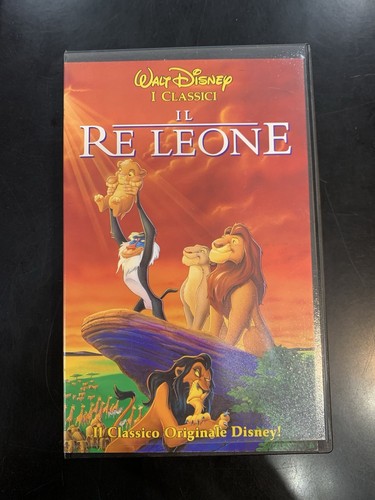 Videocassetta vhs walt disney - videocassetta,