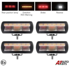 Luce da lavoro led 5" rosso