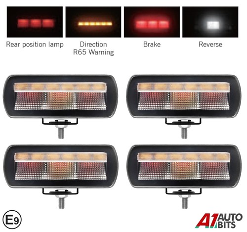 Led luce posteriore - luce, x4