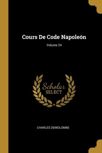 Demolombe cours de code - cours,